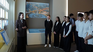 В честь Дня Республики школьники Астаны узнали, как принималась Декларация о государственном суверенитете ...